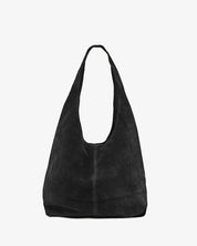 Camilla Suede Tote Bag in Black