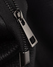 Giulia Leather Shoulder Bag in Black