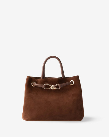 Elena Suede Handbag | pre-order