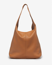Sienna Tan Leather Hobo Bag