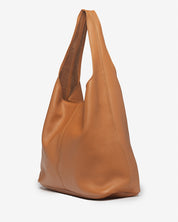 Sienna Tan Leather Hobo Bag