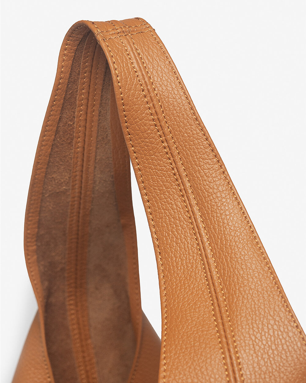 Sienna Tan Leather Hobo Bag