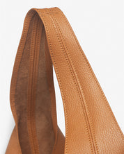 Sienna Tan Leather Hobo Bag