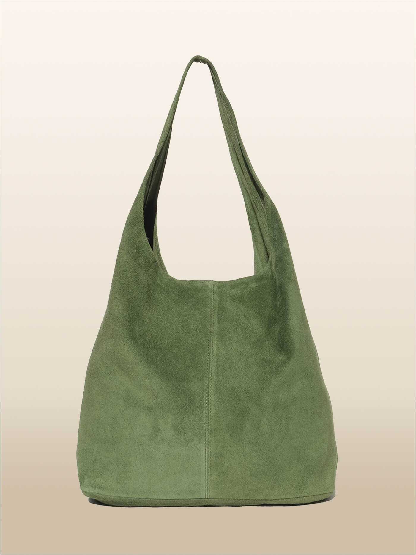 The Camilla Suede Tote in Olive Green | Everyday Bag | Shoulder
