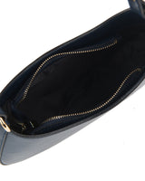 Luna Leather Shoulder Bag in Black - OTTAVIA